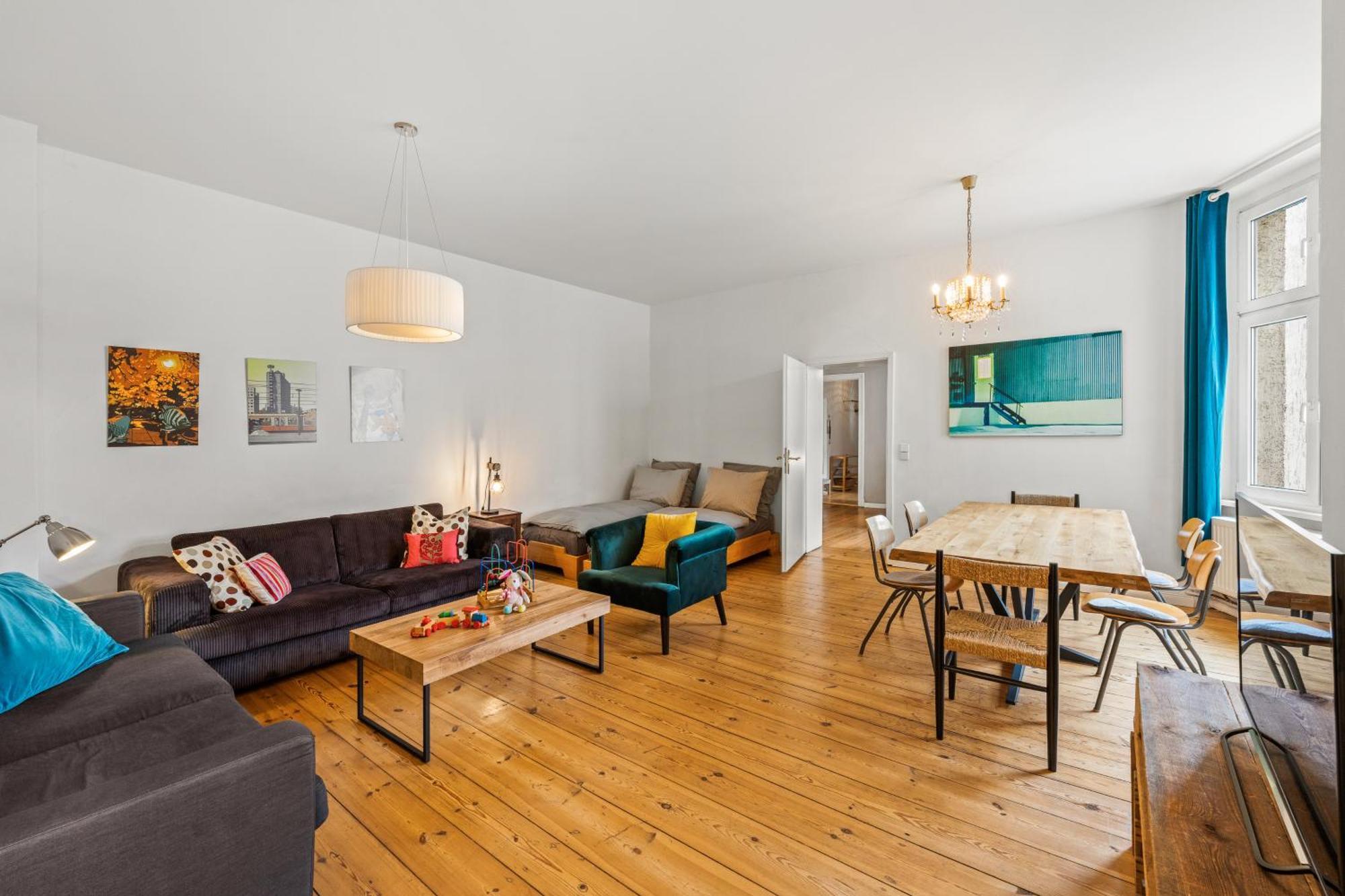 Wilhelmshavener 3br In Downdown Moabit Appartamento